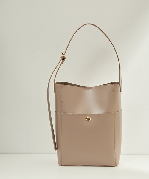 ROPE' PICNIC（ロペピクニック）の「A4対応/ロングベルトワンショルダーバッグ（ショルダーバッグ・レディース・ブラック/ベージュ・FREE）」の2枚目の写真