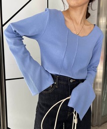 CAPRICIEUX LE'MAGE | 袖スリットロンT(Tシャツ/カットソー)
