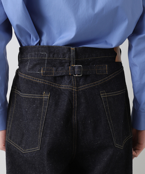 markaware(マーカウェア)の「【MARKAWARE / マーカウェア】 KIMONO DENIM PLEATED WIDE DENIM(デニムパンツ・メンズ・ネイビー・2/1/3)」の7枚目の写真