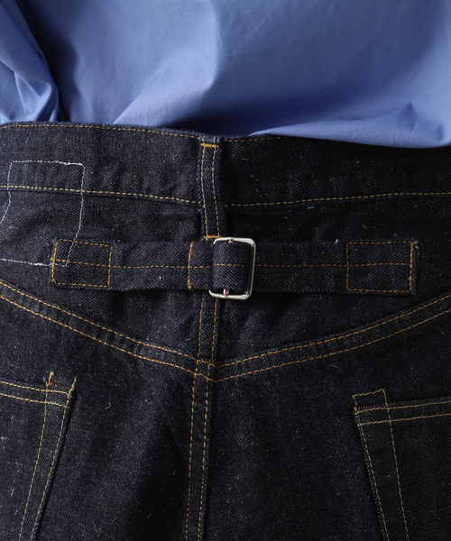 markaware(マーカウェア)の「【MARKAWARE / マーカウェア】 KIMONO DENIM PLEATED WIDE DENIM(デニムパンツ・メンズ・ネイビー・2/1/3)」の14枚目の写真