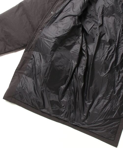 PORTER CLASSIC（ポータークラシック）の「Porter Classic / ポータークラシック：WEATHER DOWN MILITARY COAT：PC-026-1984[COR]（ダウンジャケット/コート・メンズ・ブラック/オリーブ・2/3）」の4枚目の写真