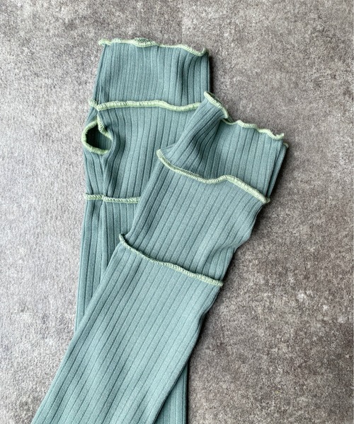 CPCM(シーピーシーエム)の「メローバイカラーアームカバー(アームカバー・レディース・アイボリー/オレンジ/ブルー/イエロー・FREE)」の3枚目の写真