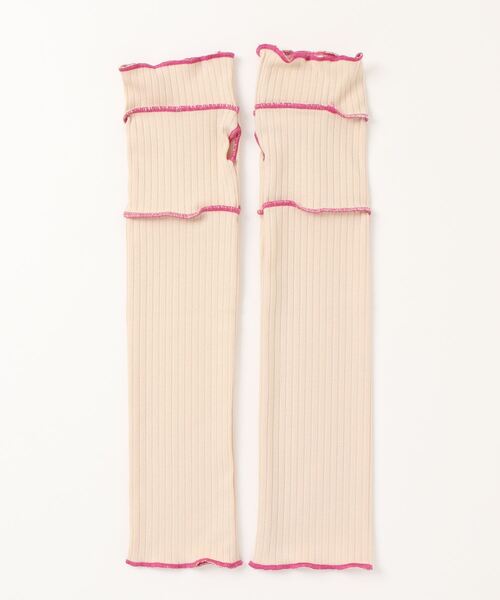 CPCM(シーピーシーエム)の「メローバイカラーアームカバー(アームカバー・レディース・アイボリー/オレンジ/ブルー/イエロー・FREE)」の17枚目の写真