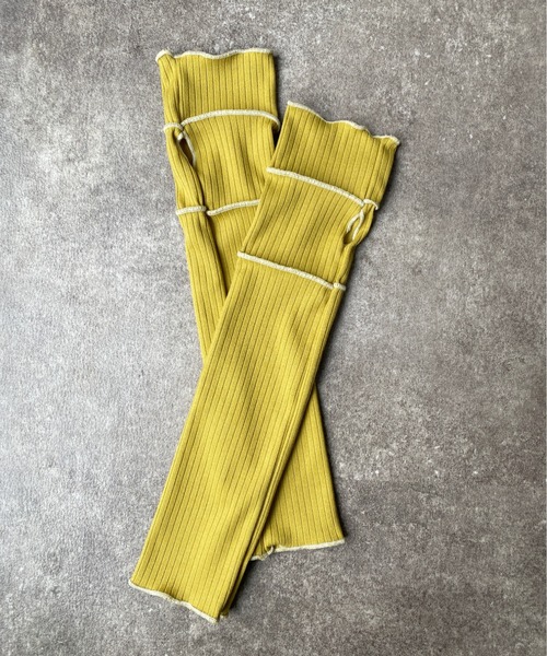 CPCM(シーピーシーエム)の「メローバイカラーアームカバー(アームカバー・レディース・アイボリー/オレンジ/ブルー/イエロー・FREE)」の8枚目の写真