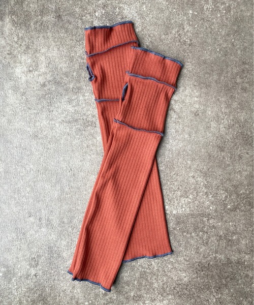 CPCM(シーピーシーエム)の「メローバイカラーアームカバー(アームカバー・レディース・アイボリー/オレンジ/ブルー/イエロー・FREE)」の9枚目の写真