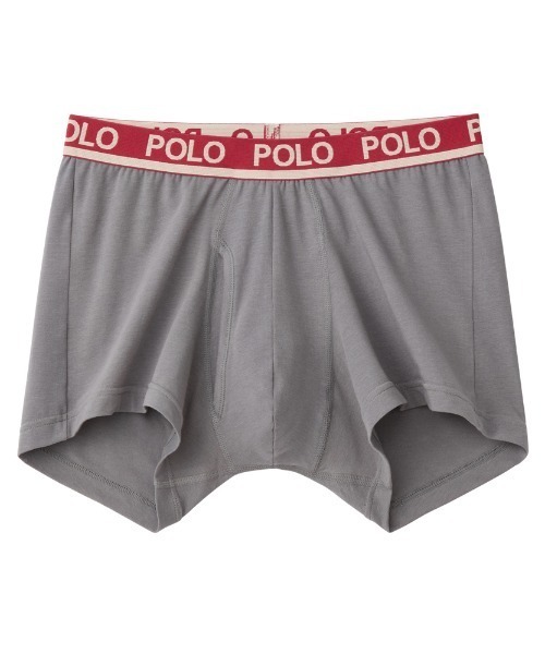 GUNZE(グンゼ)の「POLO BCS/ポロ ビーシーエス ボクサーパンツ ブランドロゴ(ボクサーパンツ・メンズ・ブラック/ネイビー/チャコールグレー・X-LARGE/MEDIUM/LARGE)」の2枚目の写真