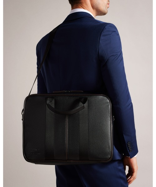 Ted Baker(テッドベーカー)の「JOSHEY エコレザー ドキュメントバッグ(ビジネスバッグ・メンズ・ブラック・O/S)」の10枚目の写真