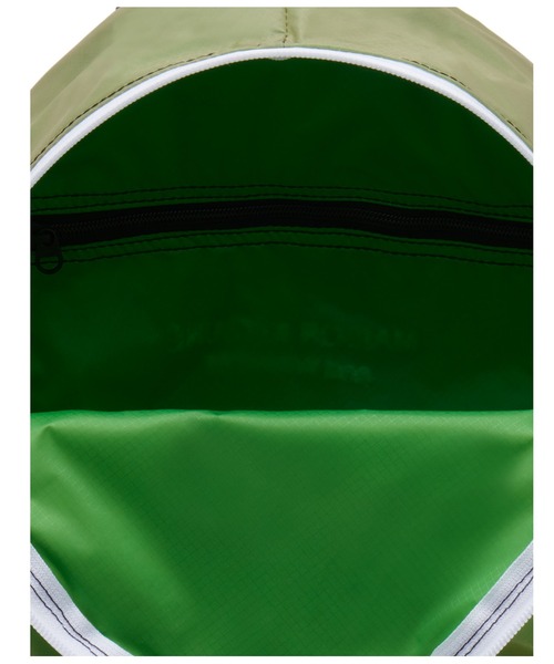 Maison Kitsune（メゾンキツネ）の「MK x AND WANDER BACKPACK（バックパック/リュック・メンズ・ネイビー/ライトグリーン・U）」の4枚目の写真