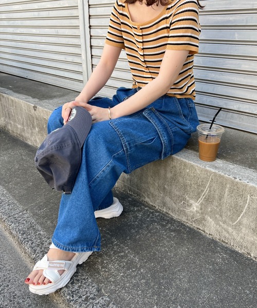 CLEA(クレア)の「スニーカーソール厚底スポーツサンダル(サンダル・レディース・アイボリー/ブラック・24.5cm/23.5cm)」の11枚目の写真