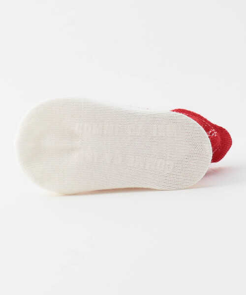 COMME CA ISM（コムサイズム）の「スニーカー柄カップ入りソックス（ソックス/靴下・キッズ・ネイビー/レッド/アイボリー・9-12cm）」の7枚目の写真