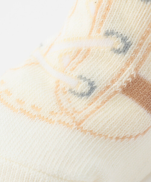 COMME CA ISM（コムサイズム）の「スニーカー柄カップ入りソックス（ソックス/靴下・キッズ・ネイビー/レッド/アイボリー・9-12cm）」の8枚目の写真