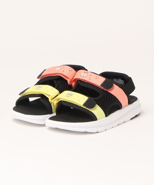 PUMA(プーマ)の「PUMA プーマ キッズ PUMA x スポンジ・ボブ EVOLVE サンダル 17-21cm(サンダル・キッズ・ブラック・20.0cm/19.0cm/21.0cm/17.0cm)」の5枚目の写真