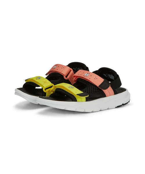 PUMA(プーマ)の「PUMA プーマ キッズ PUMA x スポンジ・ボブ EVOLVE サンダル 17-21cm(サンダル・キッズ・ブラック・20.0cm/19.0cm/21.0cm/17.0cm)」の4枚目の写真