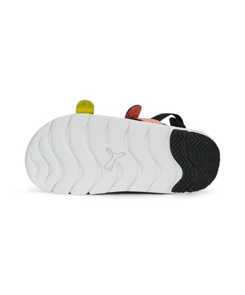 PUMA(プーマ)の「PUMA プーマ キッズ PUMA x スポンジ・ボブ EVOLVE サンダル 17-21cm(サンダル・キッズ・ブラック・20.0cm/19.0cm/21.0cm/17.0cm)」の2枚目の写真