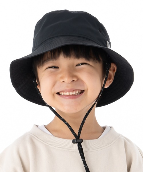 NEW ERA(ニューエラ)の「ニューエラKIDS アドベンチャー ハット ONSPOTZ別注(ハット・キッズ・ベージュ/ブラック・S/M/M/L/L/XL)」の2枚目の写真