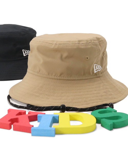 NEW ERA(ニューエラ)の「ニューエラKIDS アドベンチャー ハット ONSPOTZ別注(ハット・キッズ・ベージュ/ブラック・S/M/M/L/L/XL)」の4枚目の写真