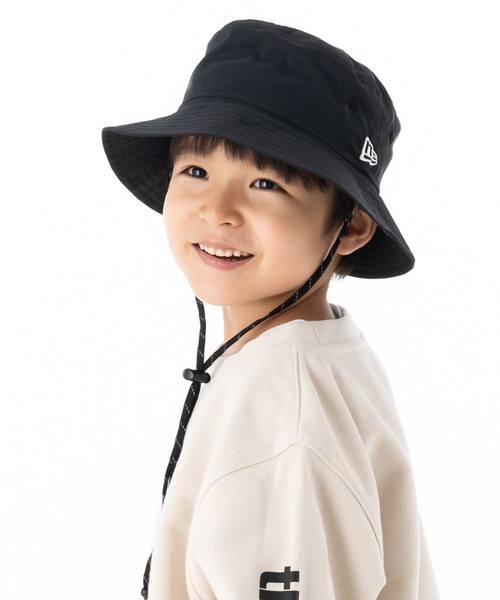 NEW ERA(ニューエラ)の「ニューエラKIDS アドベンチャー ハット ONSPOTZ別注(ハット・キッズ・ベージュ/ブラック・S/M/M/L/L/XL)」の10枚目の写真