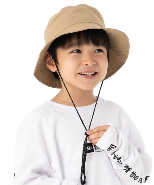 NEW ERA(ニューエラ)の「ニューエラKIDS アドベンチャー ハット ONSPOTZ別注(ハット・キッズ・ベージュ/ブラック・S/M/M/L/L/XL)」の19枚目の写真