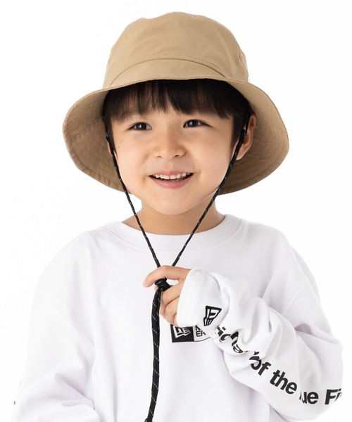 NEW ERA(ニューエラ)の「ニューエラKIDS アドベンチャー ハット ONSPOTZ別注(ハット・キッズ・ベージュ/ブラック・S/M/M/L/L/XL)」の17枚目の写真