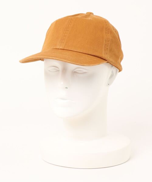 polcadot(ポルカドット)の「VINTAGE BB CAP/ビンテージ BB キャップ(キャップ・レディース・ベージュ/オレンジ/ホワイト/ブラック・FREE)」の6枚目の写真