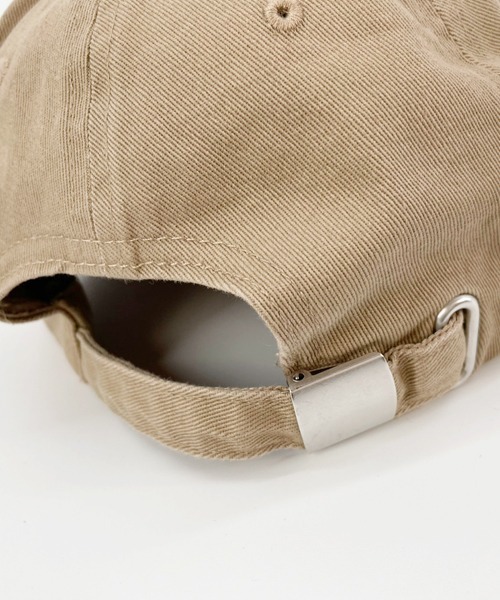 polcadot(ポルカドット)の「VINTAGE BB CAP/ビンテージ BB キャップ(キャップ・レディース・ベージュ/オレンジ/ホワイト/ブラック・FREE)」の14枚目の写真