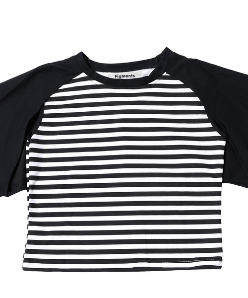 Figments（フィグメンツ）の「ボレロ付きボーダートップ（カーディガン/ボレロ・レディース・ブラック・FREE）」の10枚目の写真