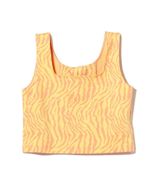Ray BEAMS(レイビームス)の「Ray BEAMS / ゼブラ ジャカード ビスチェ(ベスト・レディース・ピンク/イエロー・ONE SIZE)」の16枚目の写真