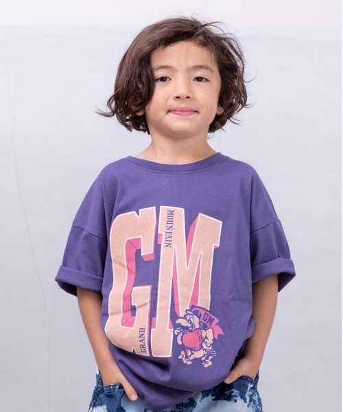 Life Support Products（ライフサポートプロダクツ）の「プリントTシャツ(80～150cm)（Tシャツ/カットソー・キッズ・チャコール/オレンジ/パープル/ベージュ/ホワイト/グリーン/レッド系その他/レッド/ピンク/ライトブルー/ブルー/オフホワイト・80/90/95/100/110/120/130/140/150）」の8枚目の写真