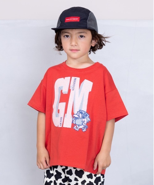 Life Support Products（ライフサポートプロダクツ）の「プリントTシャツ(80～150cm)（Tシャツ/カットソー・キッズ・チャコール/オレンジ/パープル/ベージュ/ホワイト/グリーン/レッド系その他/レッド/ピンク/ライトブルー/ブルー/オフホワイト・80/90/95/100/110/120/130/140/150）」の10枚目の写真