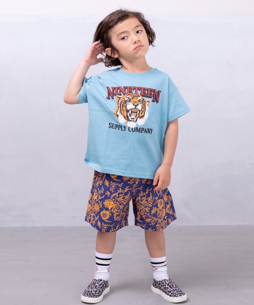 Life Support Products（ライフサポートプロダクツ）の「プリントTシャツ(80～150cm)（Tシャツ/カットソー・キッズ・チャコール/オレンジ/パープル/ベージュ/ホワイト/グリーン/レッド系その他/レッド/ピンク/ライトブルー/ブルー/オフホワイト・80/90/95/100/110/120/130/140/150）」の15枚目の写真