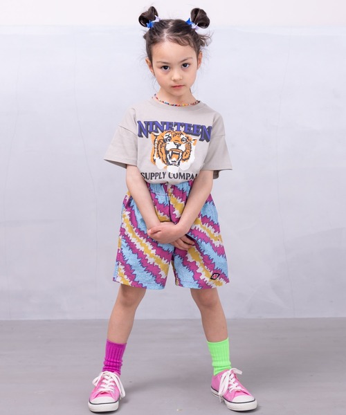 Life Support Products（ライフサポートプロダクツ）の「プリントTシャツ(80～150cm)（Tシャツ/カットソー・キッズ・チャコール/オレンジ/パープル/ベージュ/ホワイト/グリーン/レッド系その他/レッド/ピンク/ライトブルー/ブルー/オフホワイト・80/90/95/100/110/120/130/140/150）」の13枚目の写真