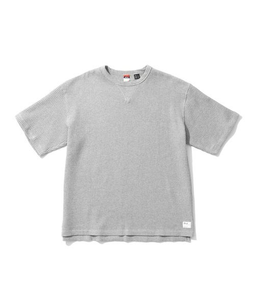 NANGA(ナンガ)の「NANGA エコ・ハイブリッド・ワッフル ルーズフィット Tシャツ NW2311-1G217(Tシャツ/カットソー・メンズ・サックスブルー/ライトグレー/ホワイト・M/L)」の15枚目の写真