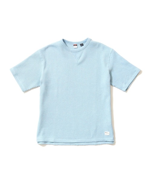 NANGA(ナンガ)の「NANGA エコ・ハイブリッド・ワッフル ルーズフィット Tシャツ NW2311-1G217(Tシャツ/カットソー・メンズ・サックスブルー/ライトグレー/ホワイト・M/L)」の9枚目の写真