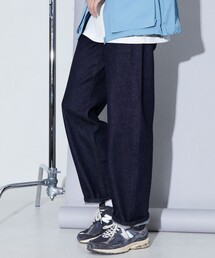 Firsthand（ファーストハンド）の「Firsthand/ファーストハンド 5P WIDE DENIM PANT / 5ポケット ストレートデニム（デニムパンツ）」