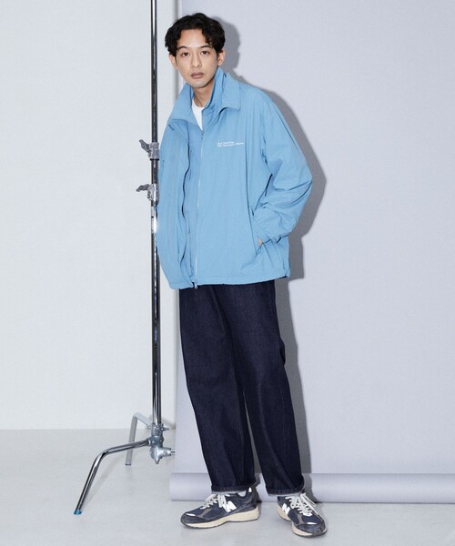Firsthand(ファーストハンド)の「Firsthand/ファーストハンド 5P WIDE DENIM PANT / 5ポケット ストレートデニム(デニムパンツ・メンズ・ネイビー/ブラック・S/M/L)」の5枚目の写真