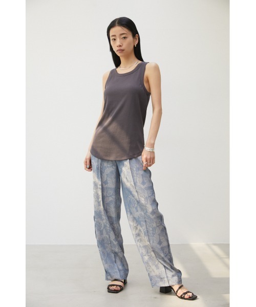 crie conforto(クリーコンフォルト)の「カップ付きアメスリタンク(タンクトップ・レディース・ライトグリーン/ブラック/ホワイト/チャコールグレー・MEDIUM/LARGE)」の19枚目の写真