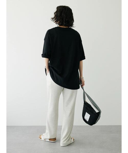 CRAFT STANDARD BOUTIQUE(クラフトスタンダードブティック)の「ワッフルフレアパンツ(その他パンツ・レディース・ブラック/ナチュラル・M/L)」の14枚目の写真