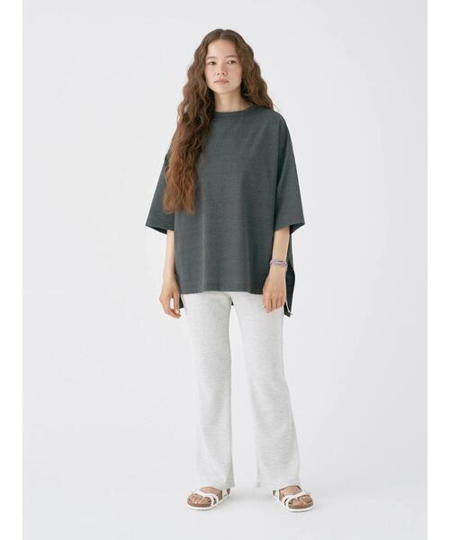 CRAFT STANDARD BOUTIQUE(クラフトスタンダードブティック)の「ワッフルフレアパンツ(その他パンツ・レディース・ブラック/ナチュラル・M/L)」の15枚目の写真