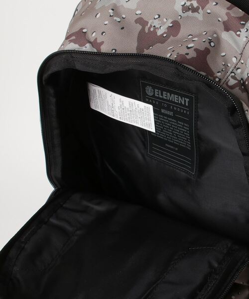ELEMENT（エレメント）の「ELEMENT/エレメント キッズ デイパック BD025-914（バックパック/リュック・キッズ・ブラック/マルチ/グリーン/ブラウン系カモフラージュ・FREE）」の8枚目の写真