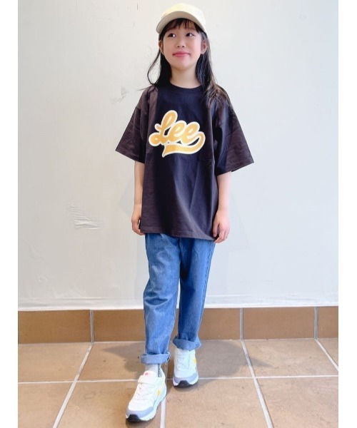 Lee(リー)の「【Lee】ロゴプリントTシャツ(Tシャツ/カットソー・キッズ・ブラック・105/150/160/130/140/120)」の17枚目の写真