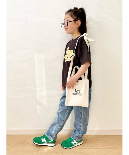 Lee(リー)の「【Lee】ロゴプリントTシャツ(Tシャツ/カットソー・キッズ・ブラック・105/150/160/130/140/120)」の14枚目の写真