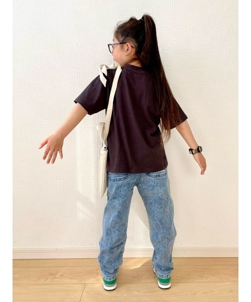 Lee(リー)の「【Lee】ロゴプリントTシャツ(Tシャツ/カットソー・キッズ・ブラック・105/150/160/130/140/120)」の15枚目の写真