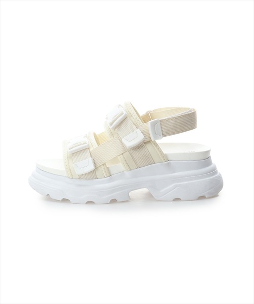 REDYAZEL（レディアゼル）の「厚底スポーツサンダル（サンダル・レディース・ブラック/ベージュ・SMALL/MEDIUM/LARGE）」の13枚目の写真