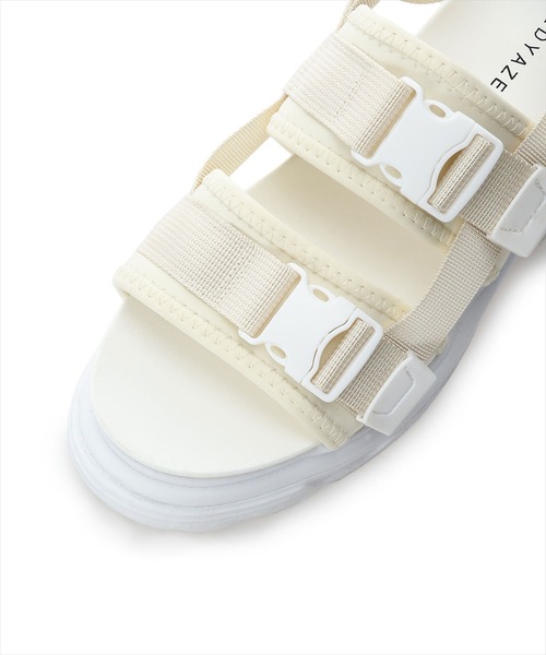 REDYAZEL（レディアゼル）の「厚底スポーツサンダル（サンダル・レディース・ブラック/ベージュ・SMALL/MEDIUM/LARGE）」の19枚目の写真