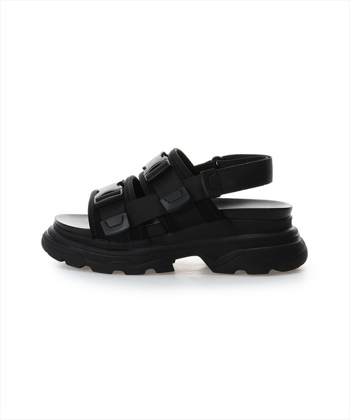 REDYAZEL（レディアゼル）の「厚底スポーツサンダル（サンダル・レディース・ブラック/ベージュ・SMALL/MEDIUM/LARGE）」の12枚目の写真