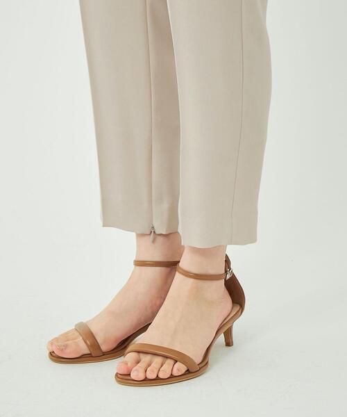 green label relaxing(グリーンレーベルリラクシング)の「メルティ タック テーパード パンツ ナチュラル -マシンウォッシャブル・ストレッチ・防シワ- ◇No12◇(その他パンツ・レディース・ナチュラル・36/38/40)」の8枚目の写真