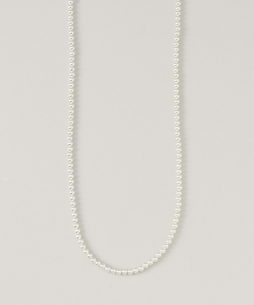 HARPO/アルポ】ナバホパール 3MM 40.64：ネックレス（ネックレス