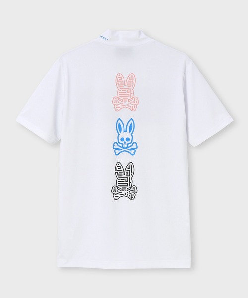 Psycho Bunny（サイコバニー）の「[GOLF]MAZEロゴ モックネック T