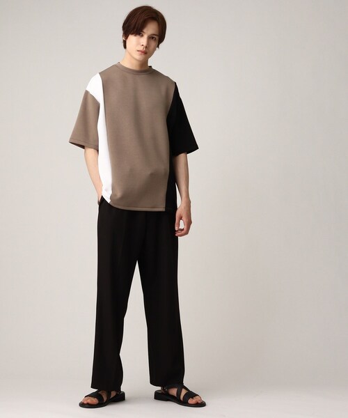 tk.TAKEO KIKUCHI（ティーケータケオキクチ）の「◆FLクロスサンダル（サンダル・メンズ・ブラック/ダークブラウン・55/65/75）」の11枚目の写真