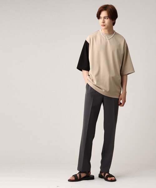 tk.TAKEO KIKUCHI（ティーケータケオキクチ）の「◆FLクロスサンダル（サンダル・メンズ・ブラック/ダークブラウン・55/65/75）」の13枚目の写真